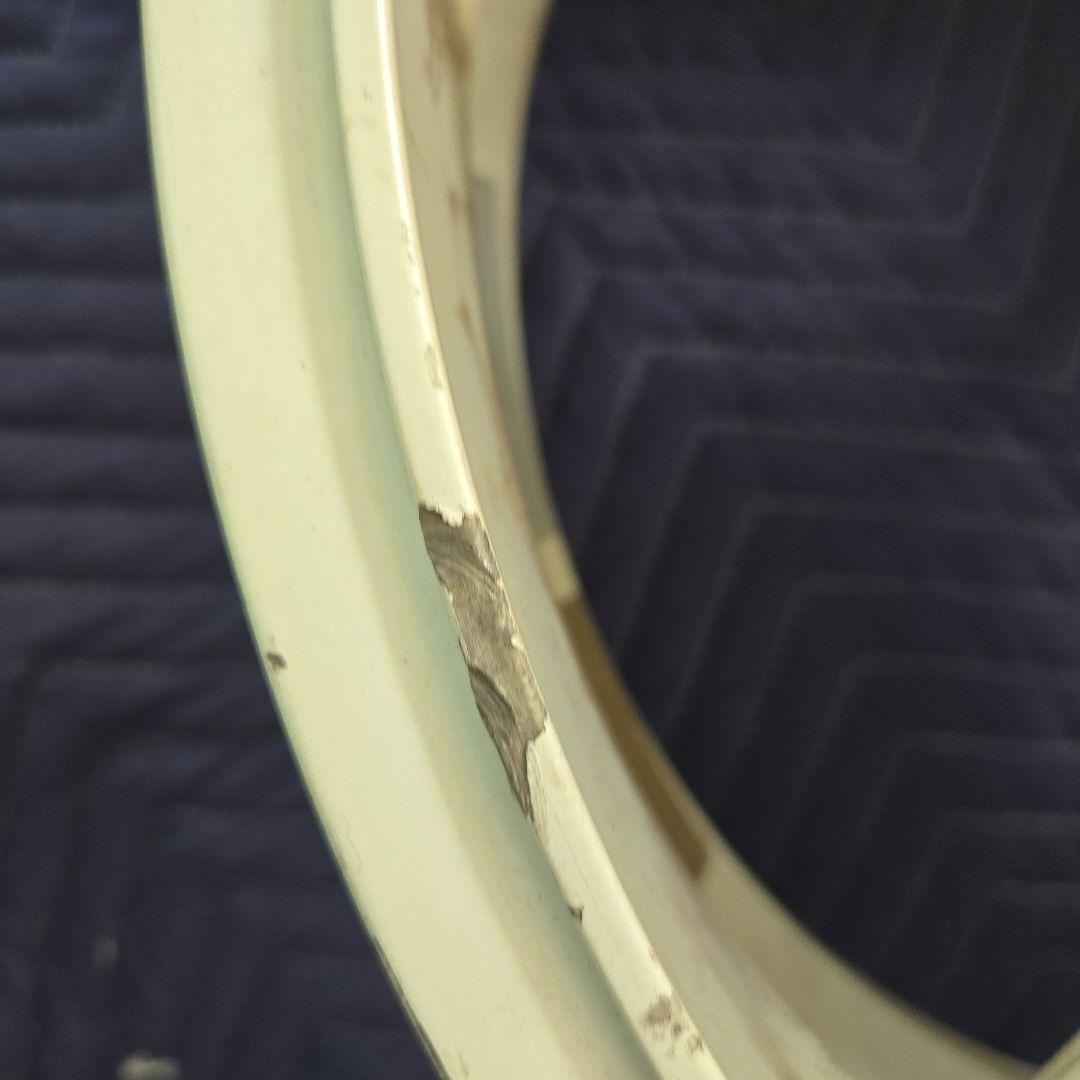 夢*界様 ヨコハマ AVS モデル6 ホワイト ホイール 2本 ドリケツに