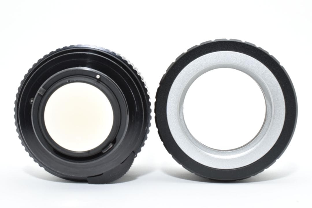 アサヒ SMC タクマー カメラレンズ 50mm f1.4 M42-EOS M用