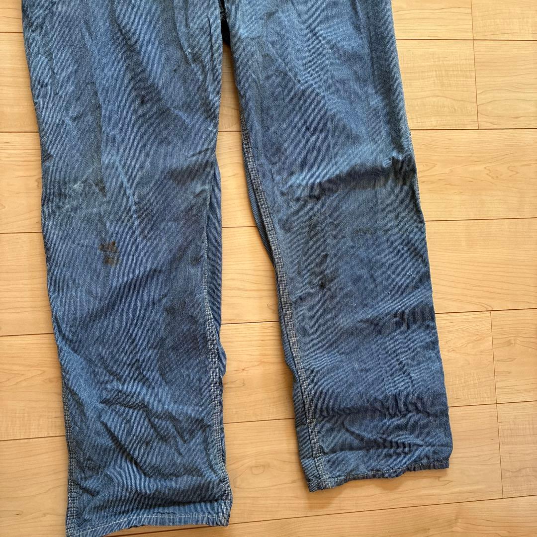 ヴィンテージ ピンヒッコリー　つなぎ