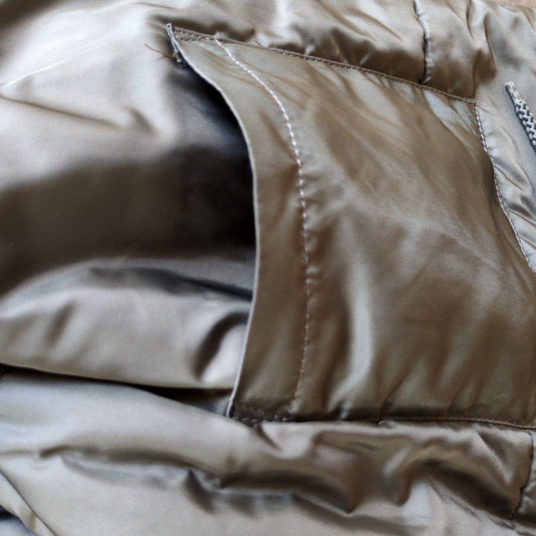 美品 ALPHA N-3B フライトジャケット ミリタリー ジャケット カーキ