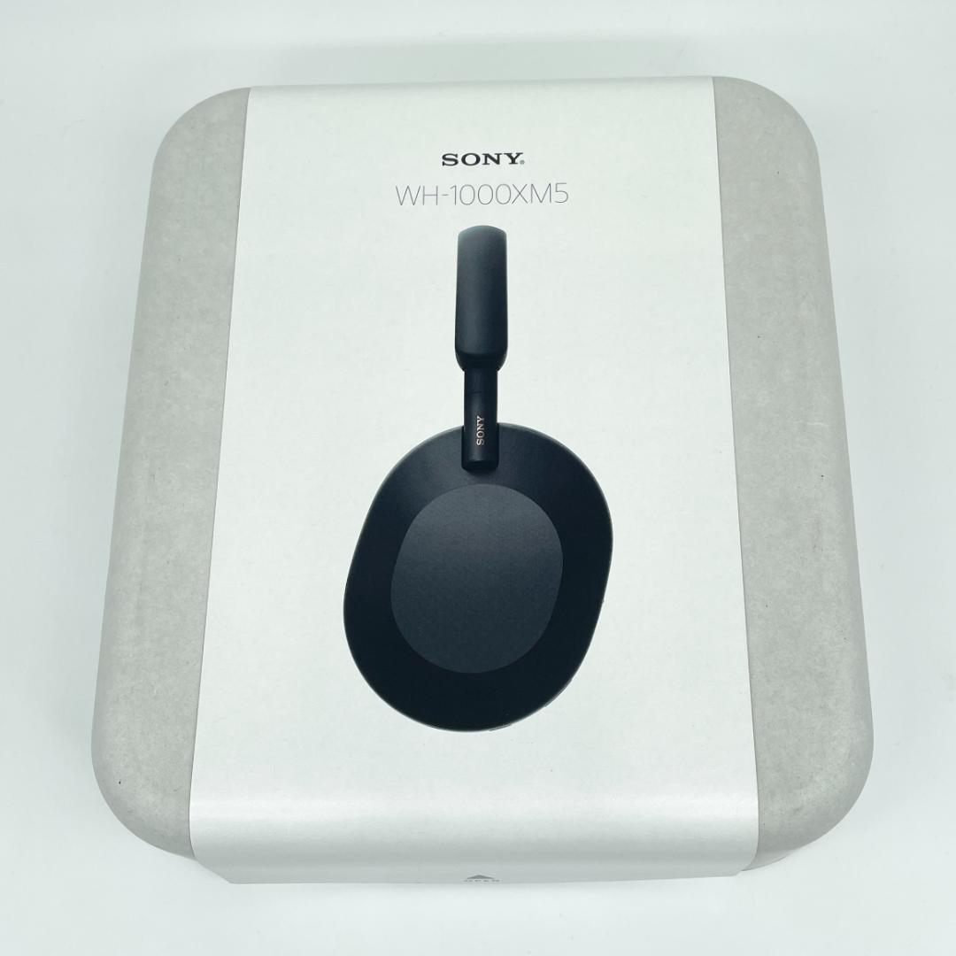 即配【新品未開封】ソニー WH-1000XM5 ブラック ヘッドホン 送料無料