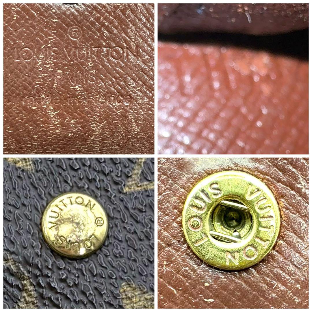 【外側美品】ルイヴィトン モノグラム ポルトトレゾール インターナショナル 財布