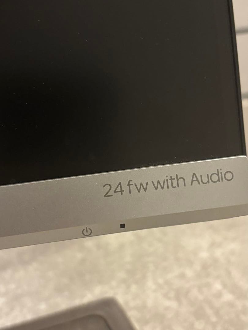 HP 24 f/w with Audio モニター