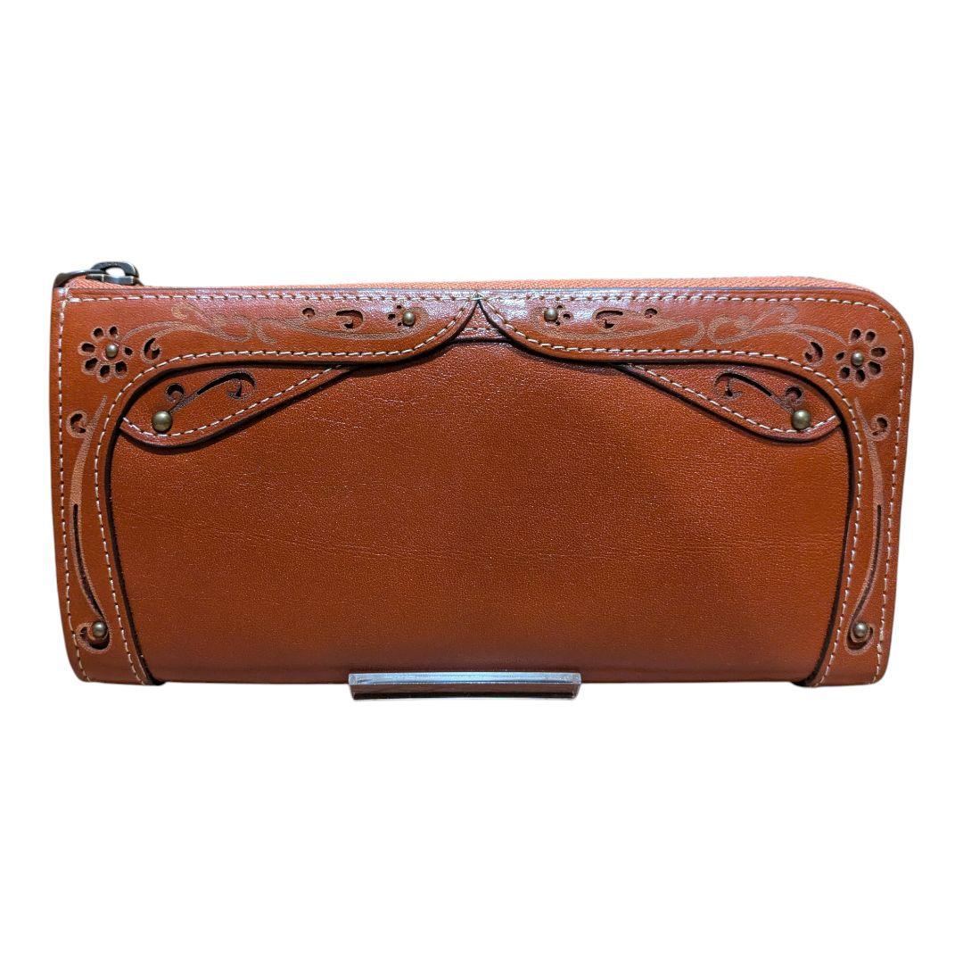 【新品未使用】Dakota ブラウン 長財布　ダコタ デイジー　レア★本革