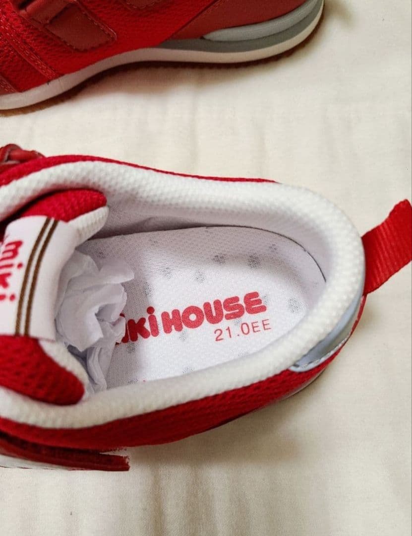 かすみ　ミキハウス　スニーカー　21センチ　二点