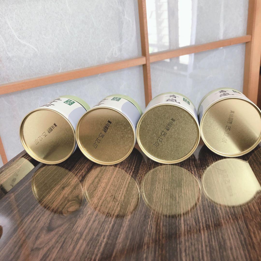 新品、宇治 丸久小山園 抹茶 青嵐と五十鈴 缶入 40g 4缶 セット
