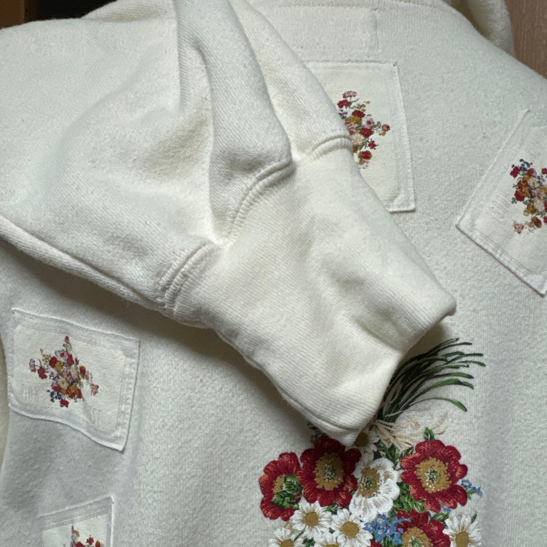 ピンクハウス　ジップホワイトパーカー　Lサイズ 貴重　レア　美品