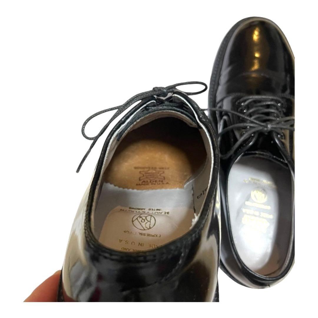 Alden × BEAUTY&YOUTH パテントレザー プレーントゥ6.5D