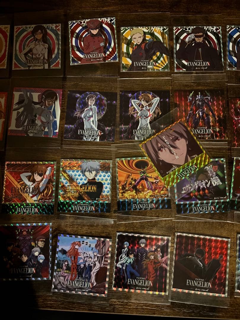 エヴァンゲリオン　パチンコシール3弾セミコンプ49枚