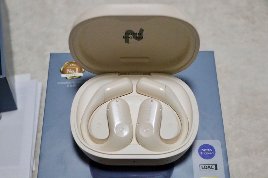 Zenchord1 ワイヤレスイヤフォン　パールホワイト