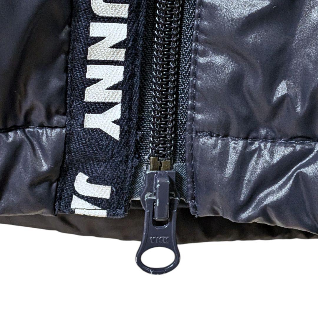 ジャックバニー ロゴライン ダウンジャケット ネイビー フード ゴルフ 1 M