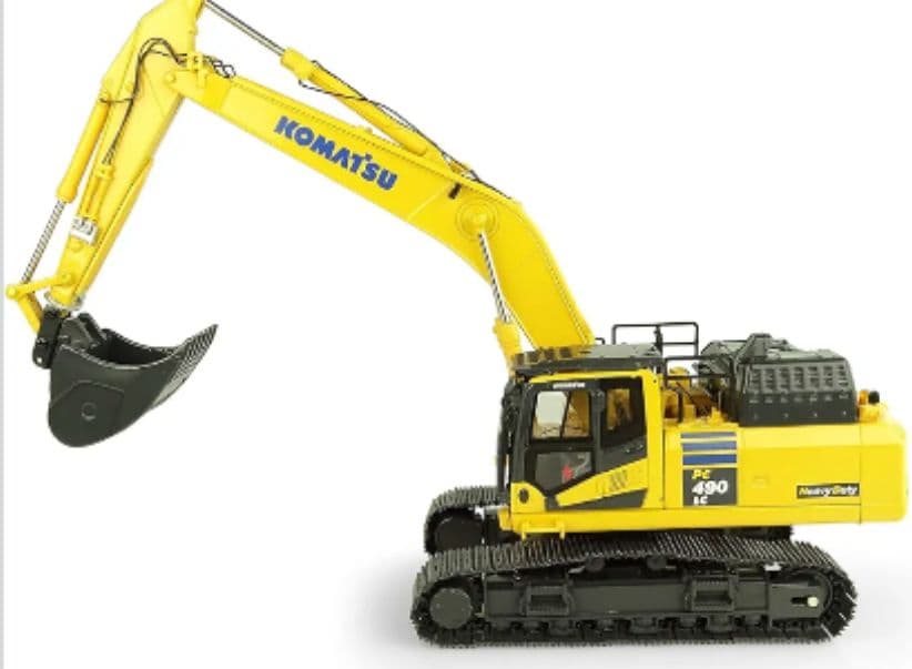 ミニカー Komatsu PC490LC-11 Univrsal Hobbies 1/50