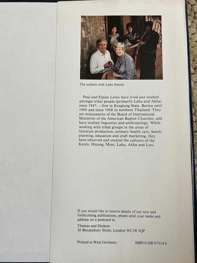 Peoples of the Golden Triangle 古書／洋書