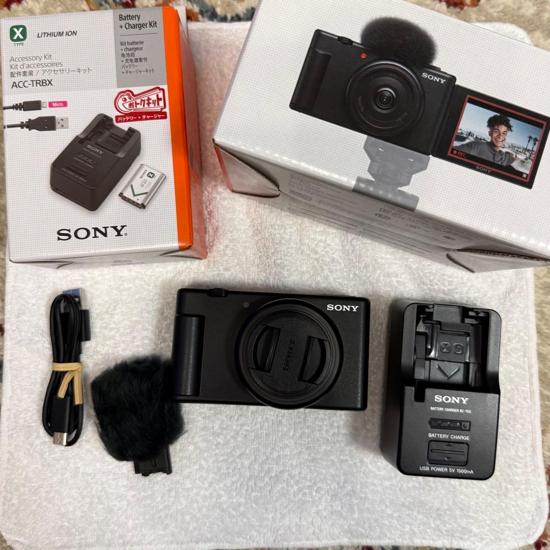 SONY ZV-1F Vlog用カメラ / VLOGCAM / ブラック