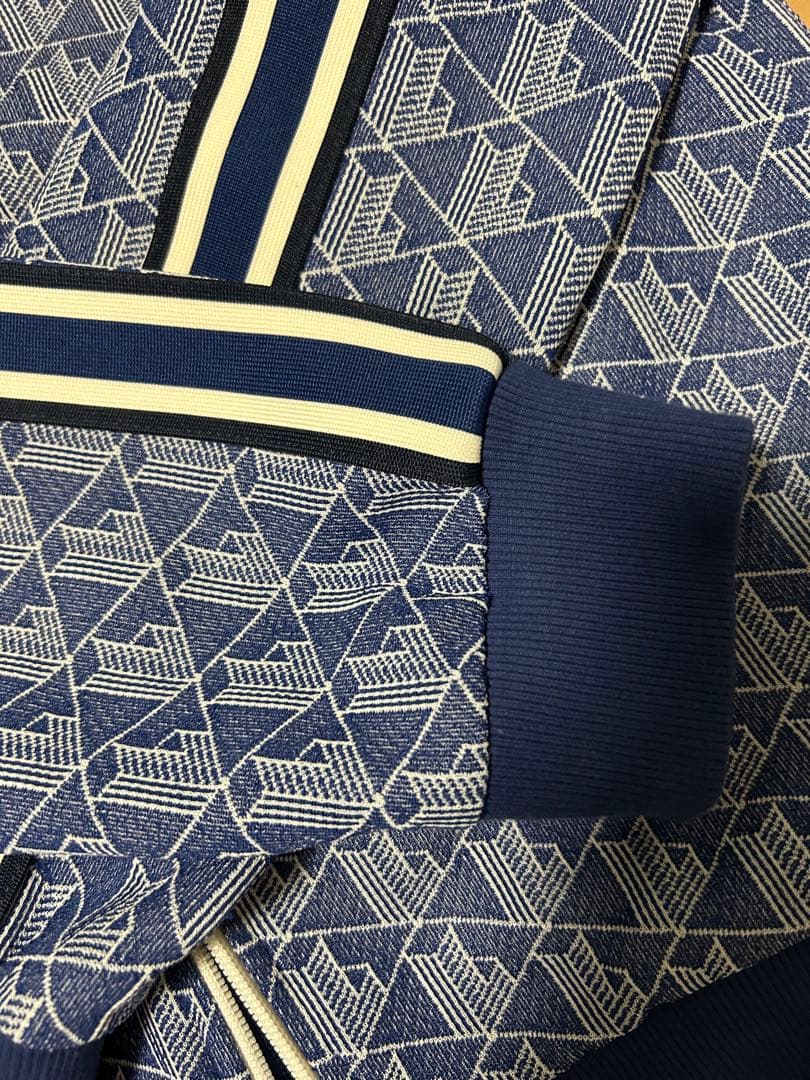 LACOSTE モノグラム　上下ジャージセットアップ