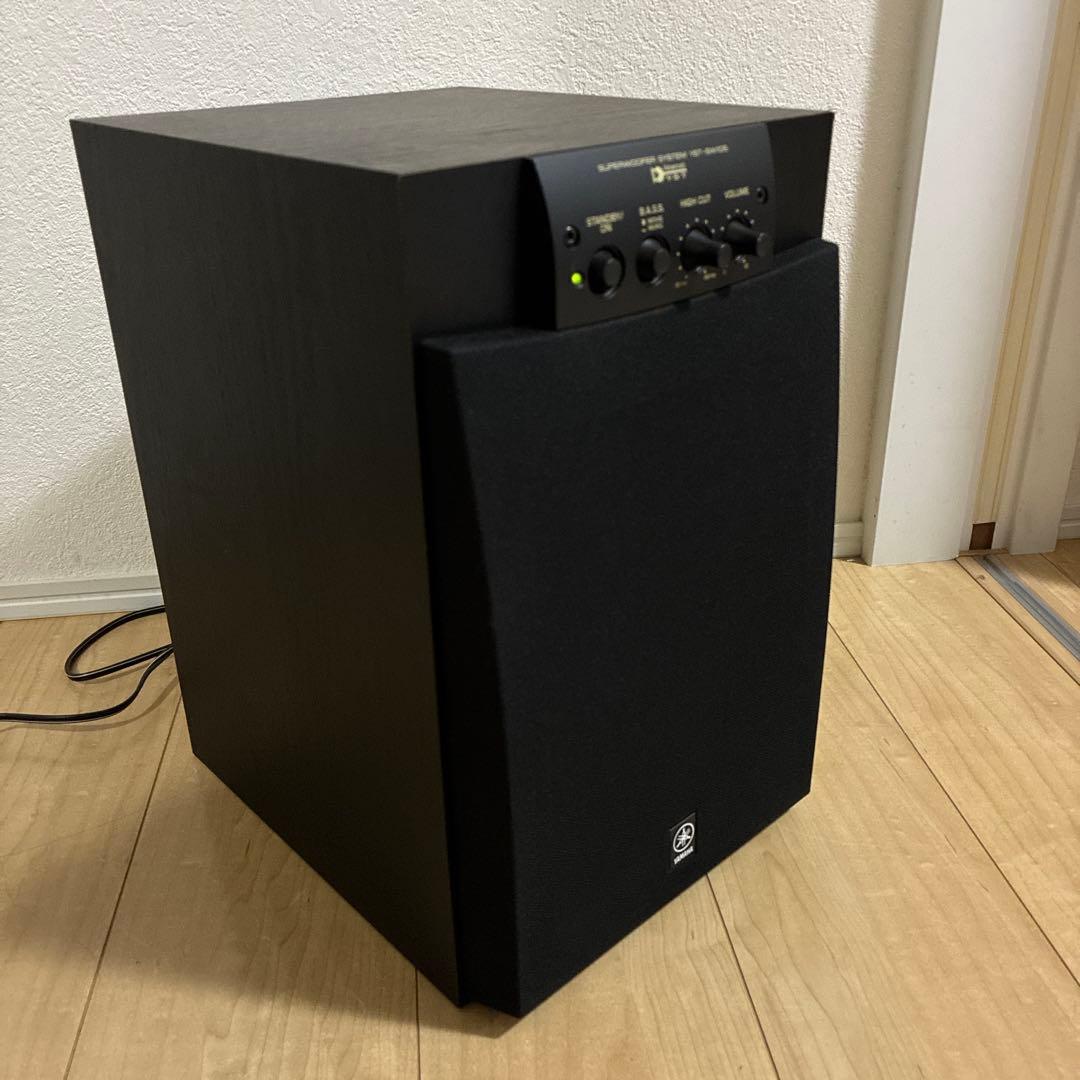 動作良好です！気持ちのいい低音YAMAHA　ヤマハ　ウーファーYSTーSW105