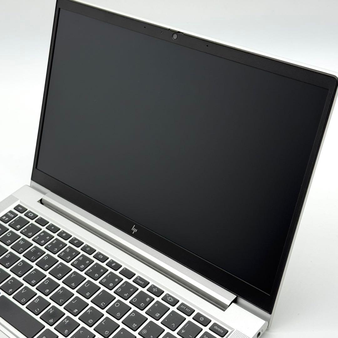 美品 HPノートパソコン 12世代 静音NVMe256 指紋認証 11Pro