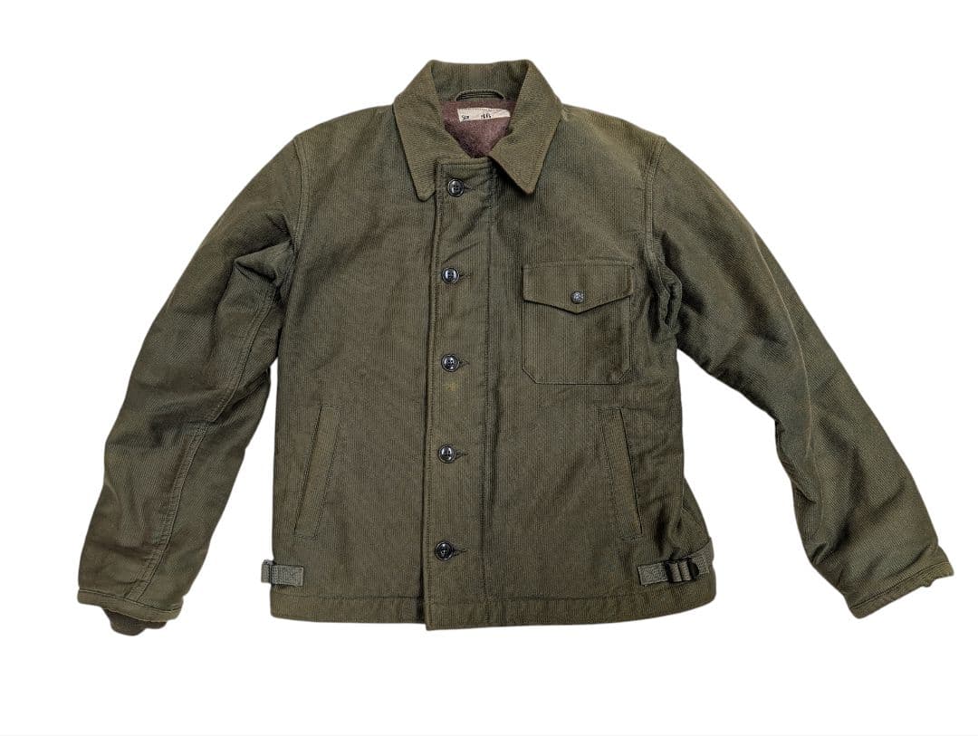 TENDERLOIN A-2type デッキジャケット 鬼フェード　良雰囲気