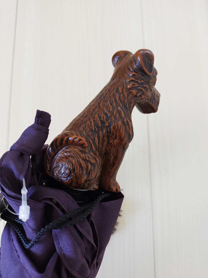 ☆新価格☆ Guy de jean 折畳み傘 雨/日兼用：スコッティ（ブラック）