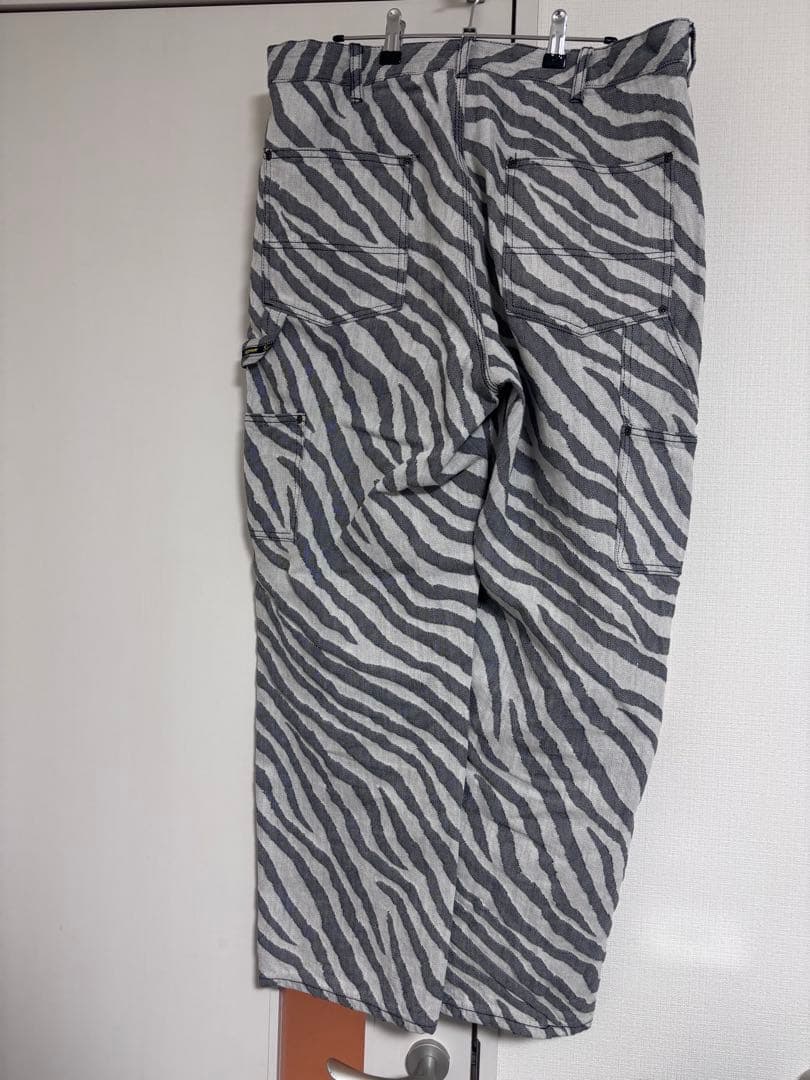パンツ Supreme Double Knee Painter Pant \"Zebra\"