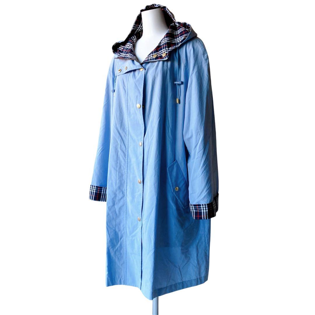 BURBERRY バーバリー モッズコート ノバチェック 金ボタン 大きい 40