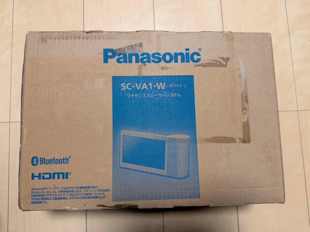 Panasonic ワイヤレススピーカーシステム SC-VA1-W