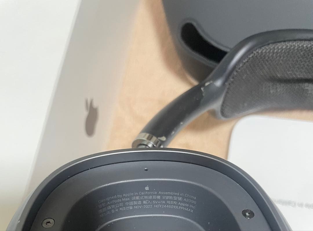 【ジャンク】 Apple Airpods MAX スペースグレー