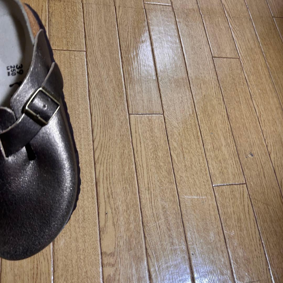 新品 BIRKENSTOCK BOSTON BS ボストン メタリック