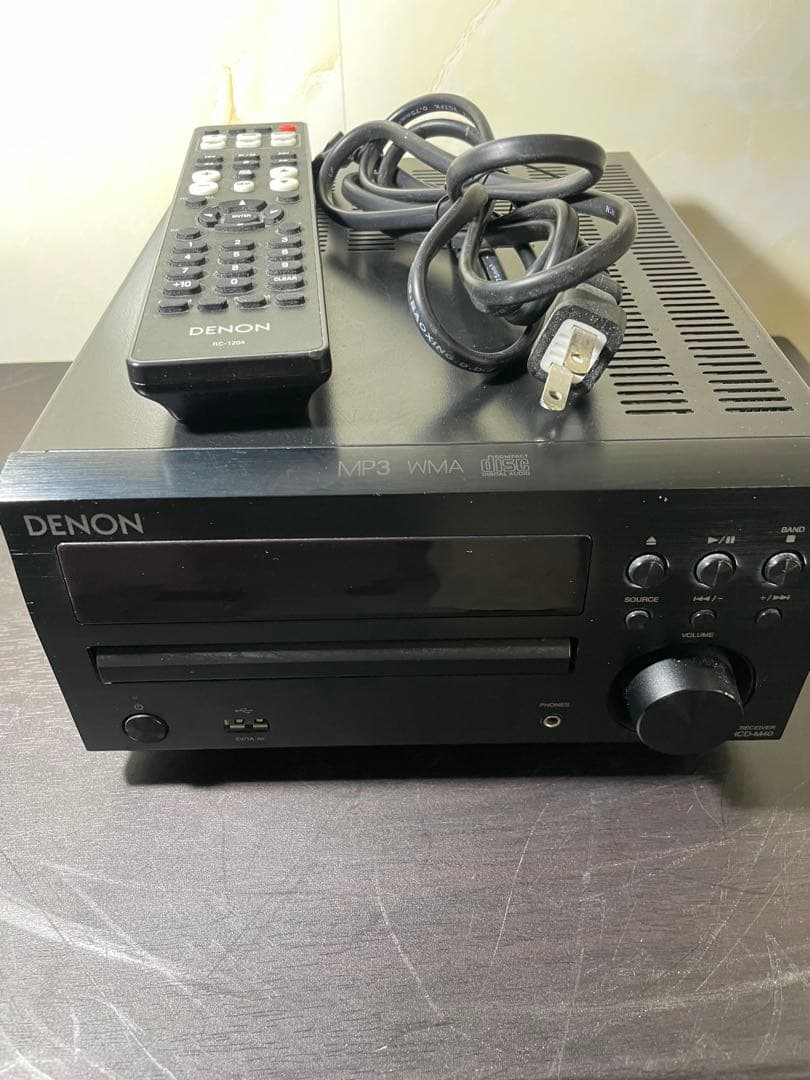 ◆DENON CDレシーバー RCD-M40◆リモコン付き