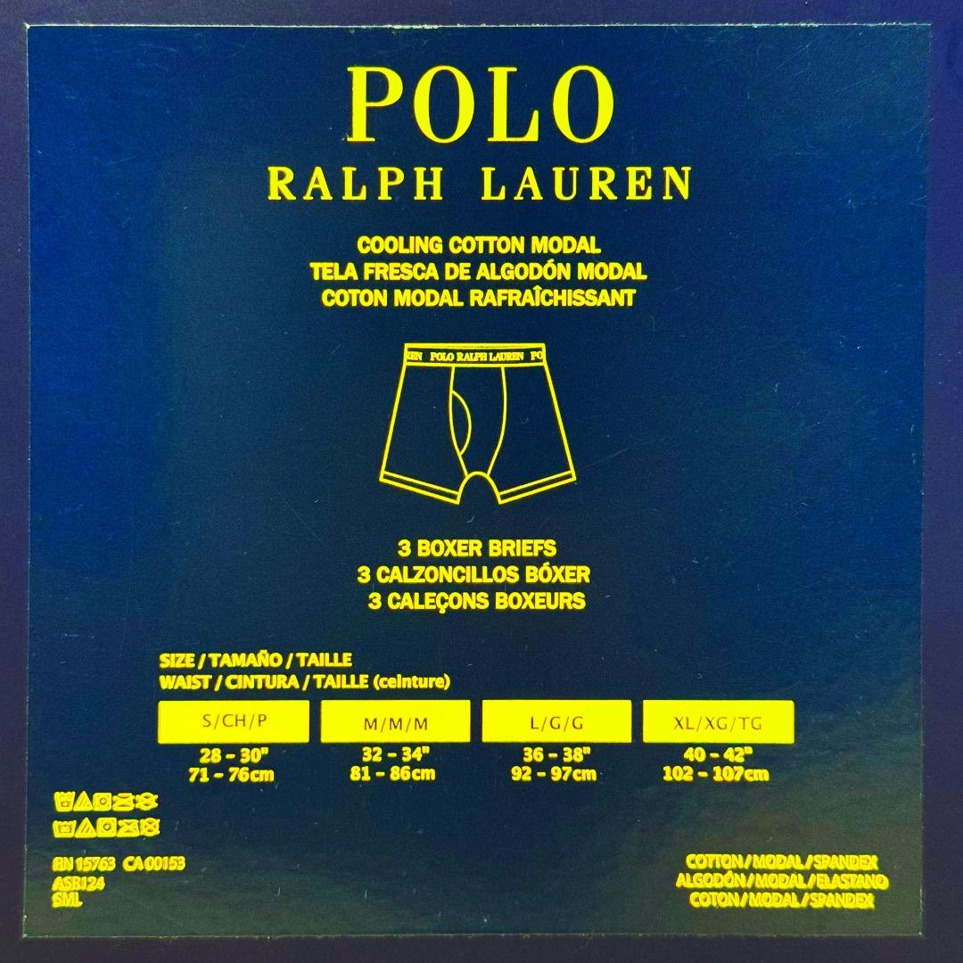 ■ポロラルフローレン ポロベアーボクサートランクス3点セットM新品B■