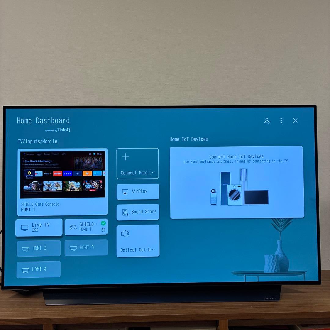 大画面 薄型 有機ELテレビ