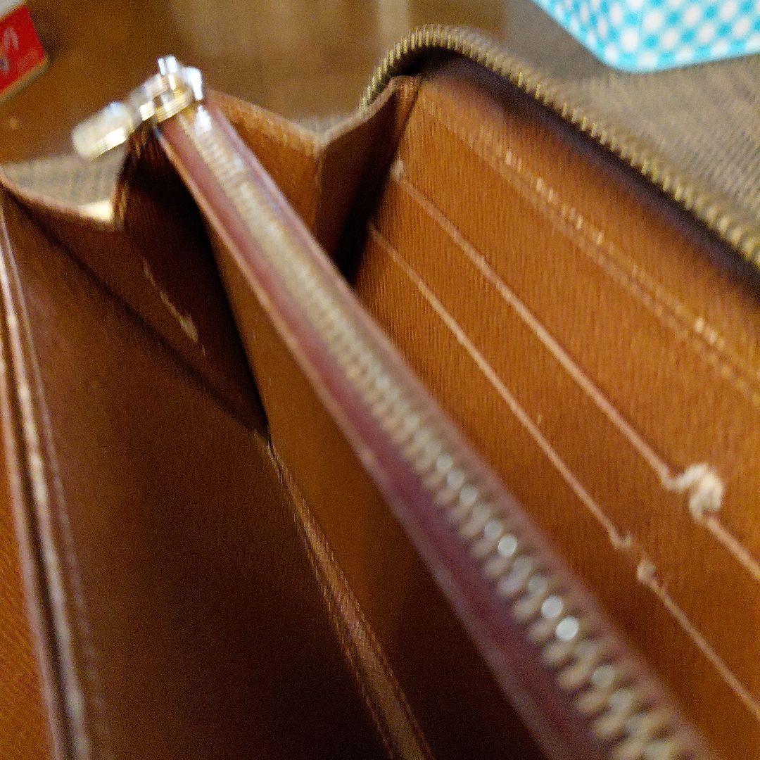 最終値下げLouis Vuitton モノグラム 長財布チャック壊れ