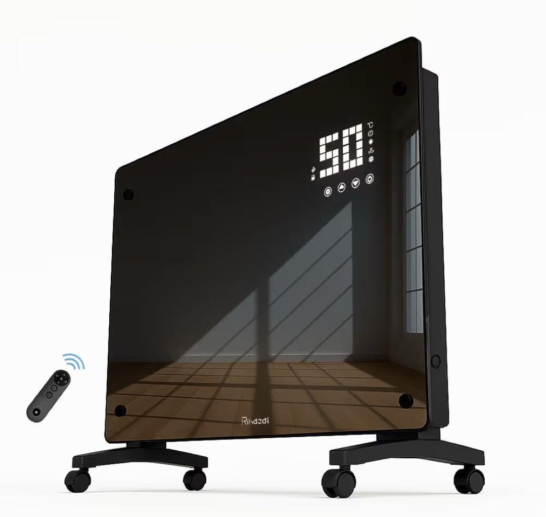 オイルレスヒーター コンベクターヒーター パネルヒーター 暖房器具 3-8畳