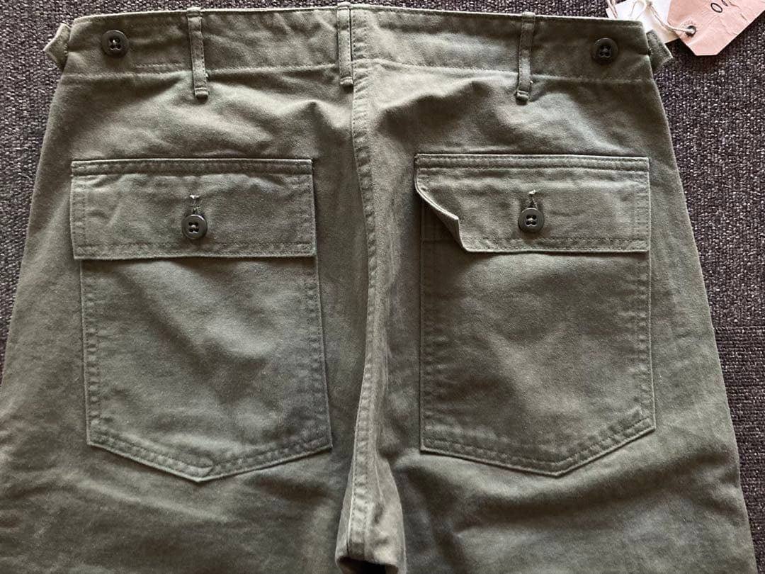 orSlow ベイカーパンツ ヘリンボーン 日本製