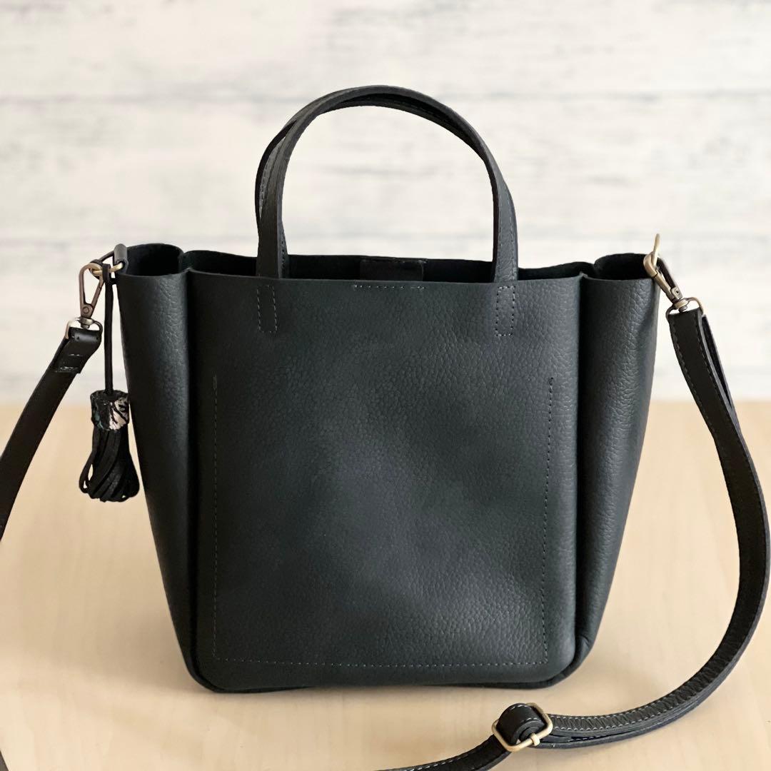 トート型本革ショルダーバッグ　rosy TB512-142