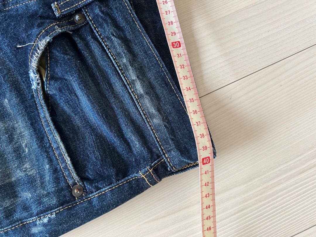 Levi’s S501XX 大戦モデル復刻 ダメージ加工 日本製 W36 L36