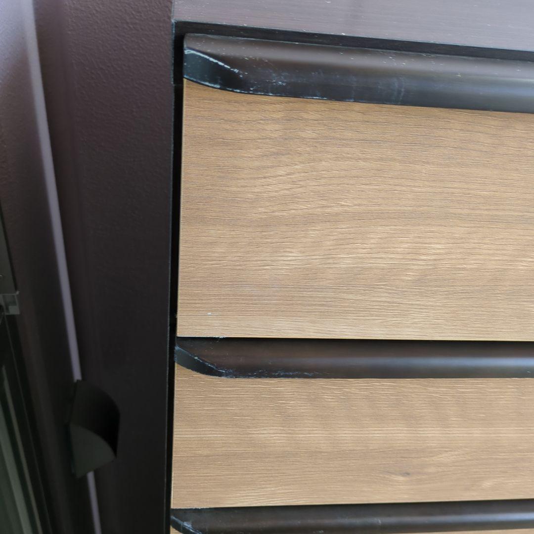 み*ろ様 木製チェスト 6段 ブラウンベージュ