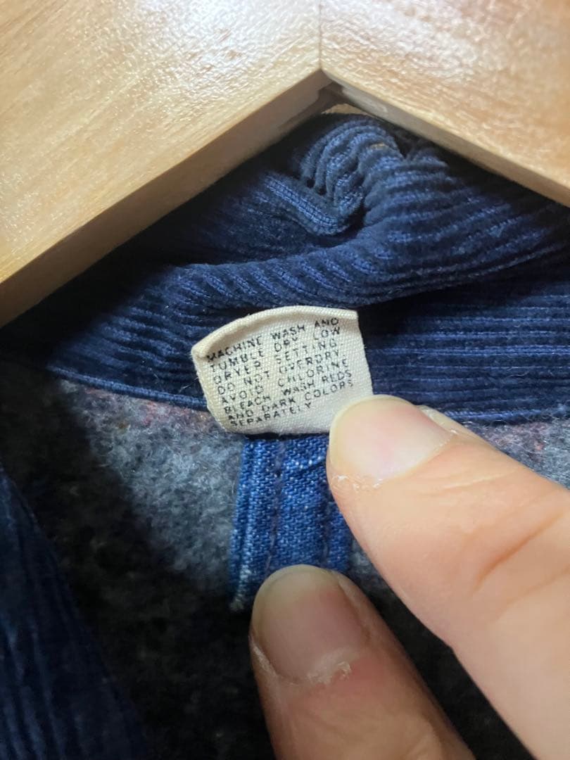 60〜70s ストアブランド デニムジャケット ブランケット付き ヴィンテージ