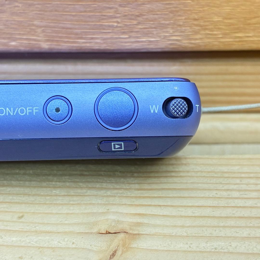 【動作品】SONY Cyber−Shot T DSC-T110 バイオレット