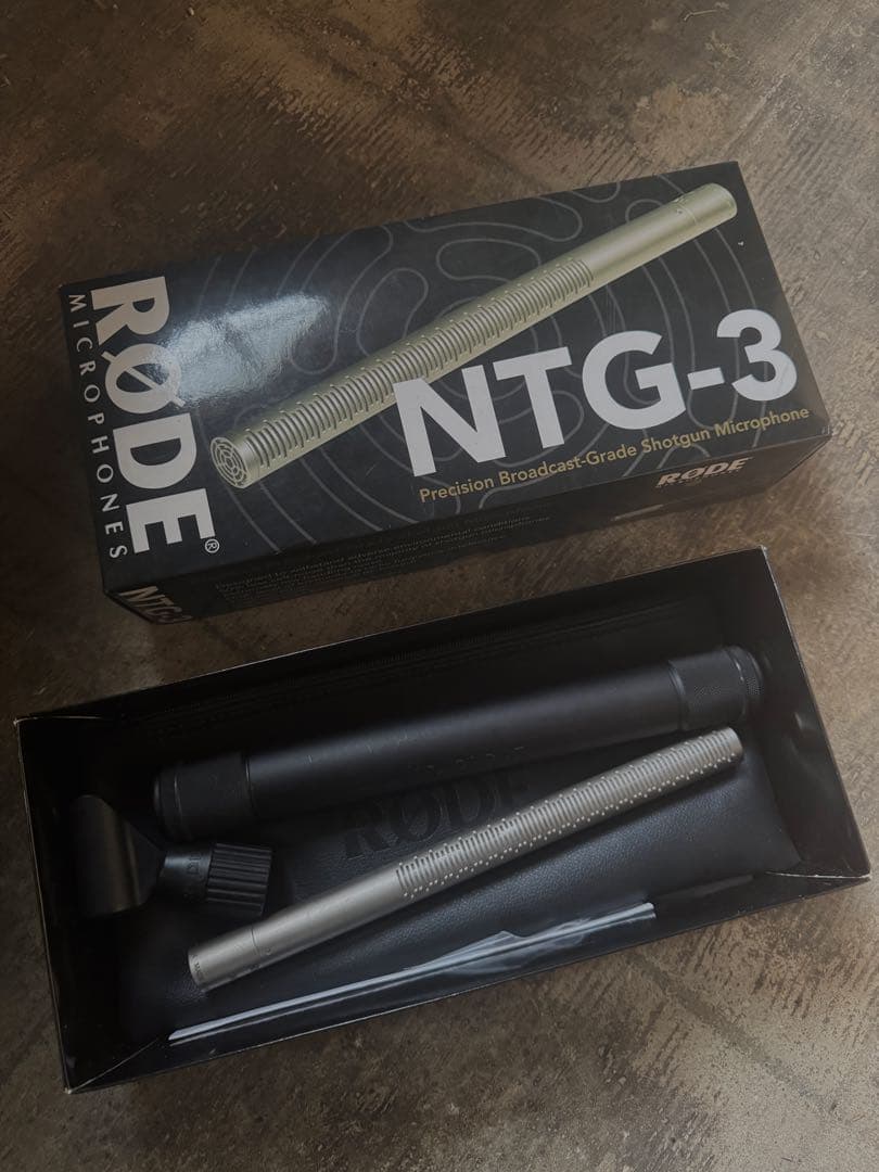 RODE NTG-3 ショットガンマイク 本体