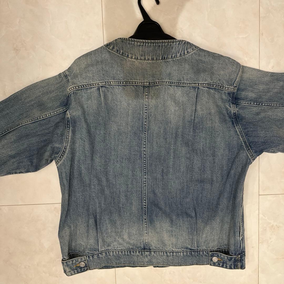 【新品未使用】カフネ　cafune Ｖネックデニムジャケット　Gジャン