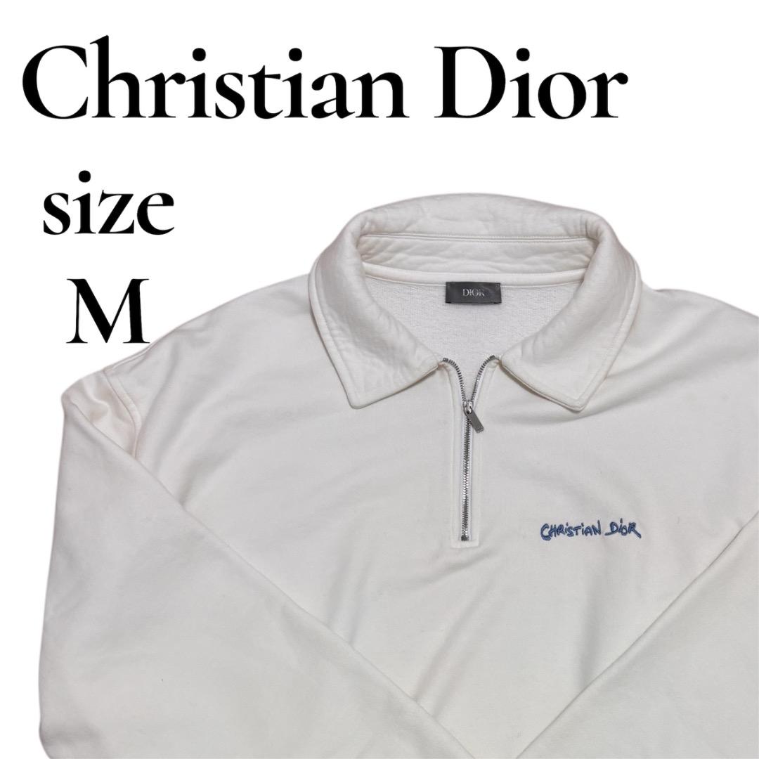 ⭐️vs⭐️Dior ディオール ハーフジップ スウェット トレーナー M