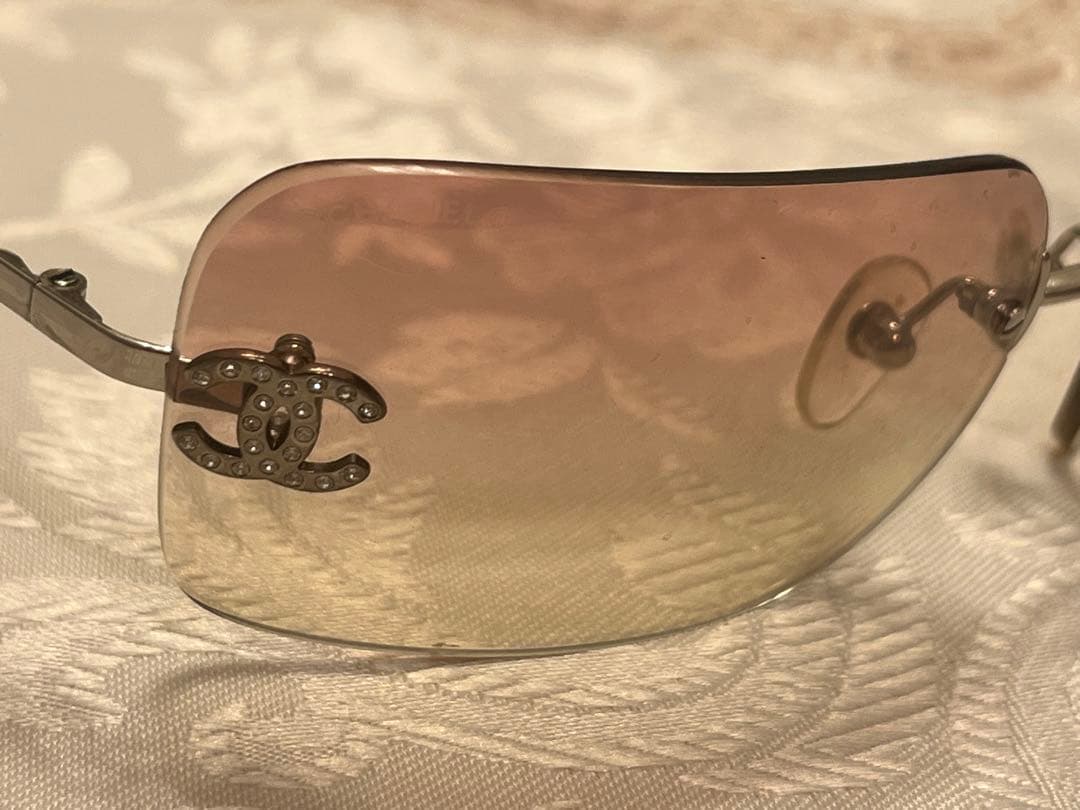 CHANEL ブラウングラデーションサングラス　超美品