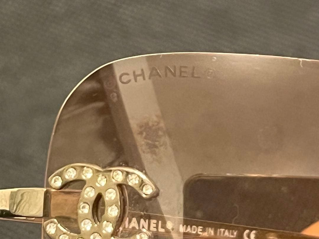 CHANEL ブラウングラデーションサングラス　超美品