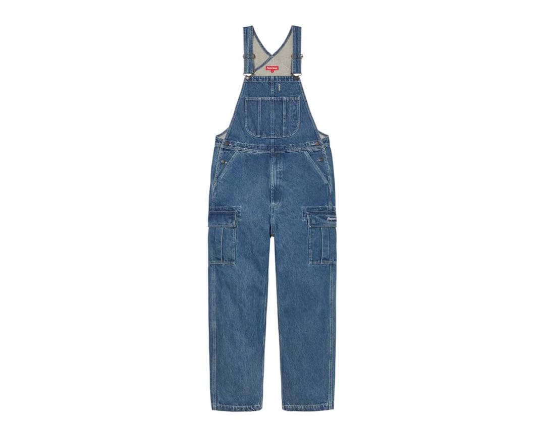 Supreme Cargo Denim Overalls オーバーオール Ｍ