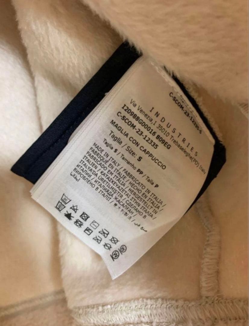 Moncler正規品フリースフーディ