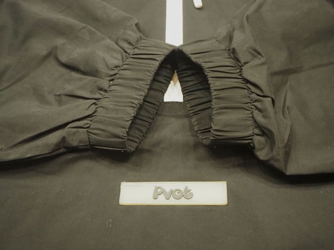 ジャケット・アウター PVOT ANORAK PREMIUM NYLON JACKET (BLACK)