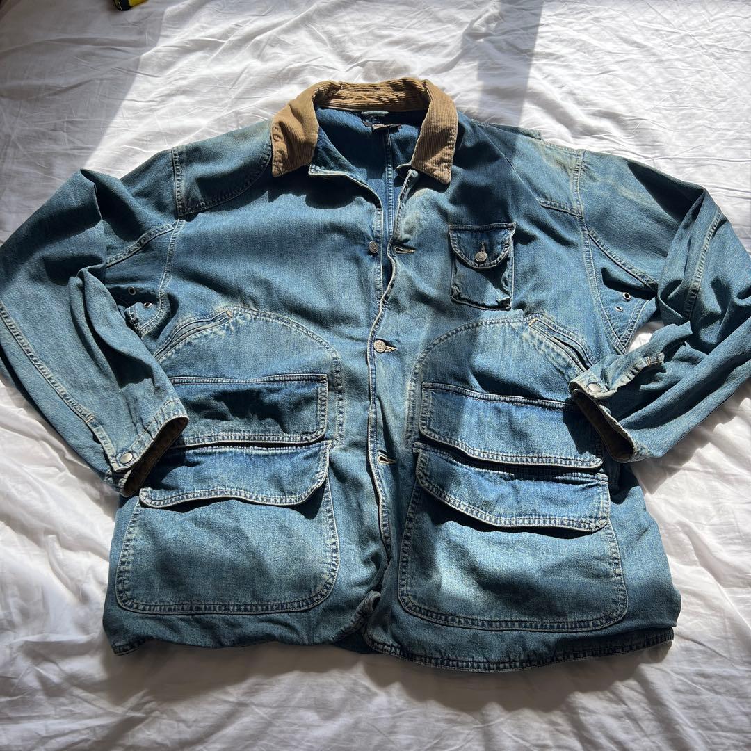 スペシャル　三ツ星　初期　RRL カバーオール　ハンティング　ジャケット　90s