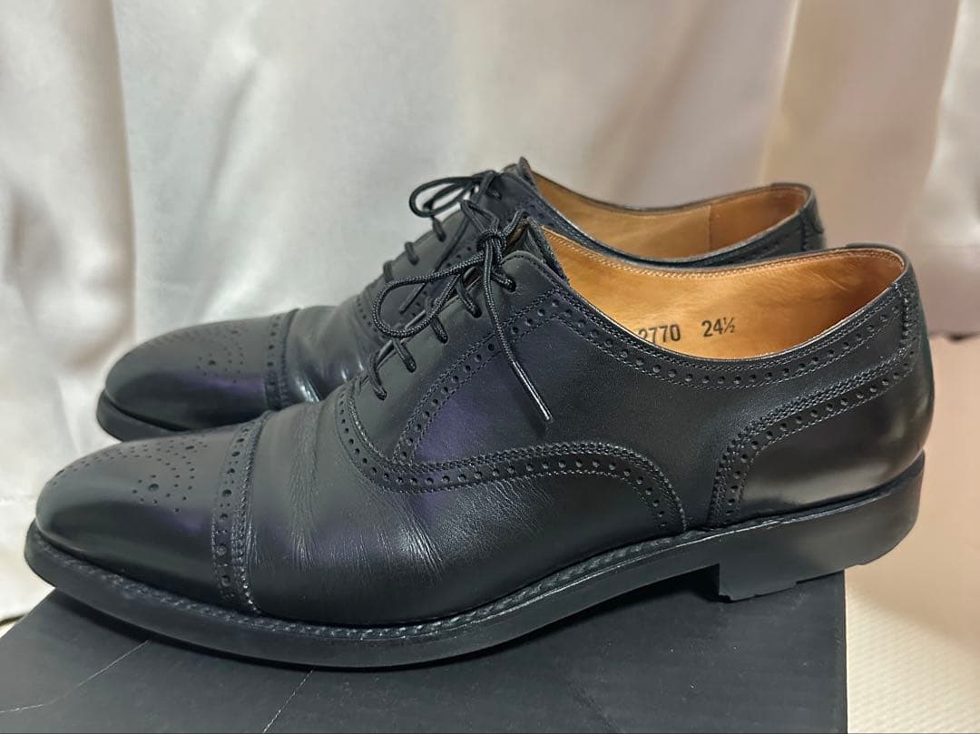 スコッチグレイン　2770 シャインオアレイン　ビジネスシューズ　黒