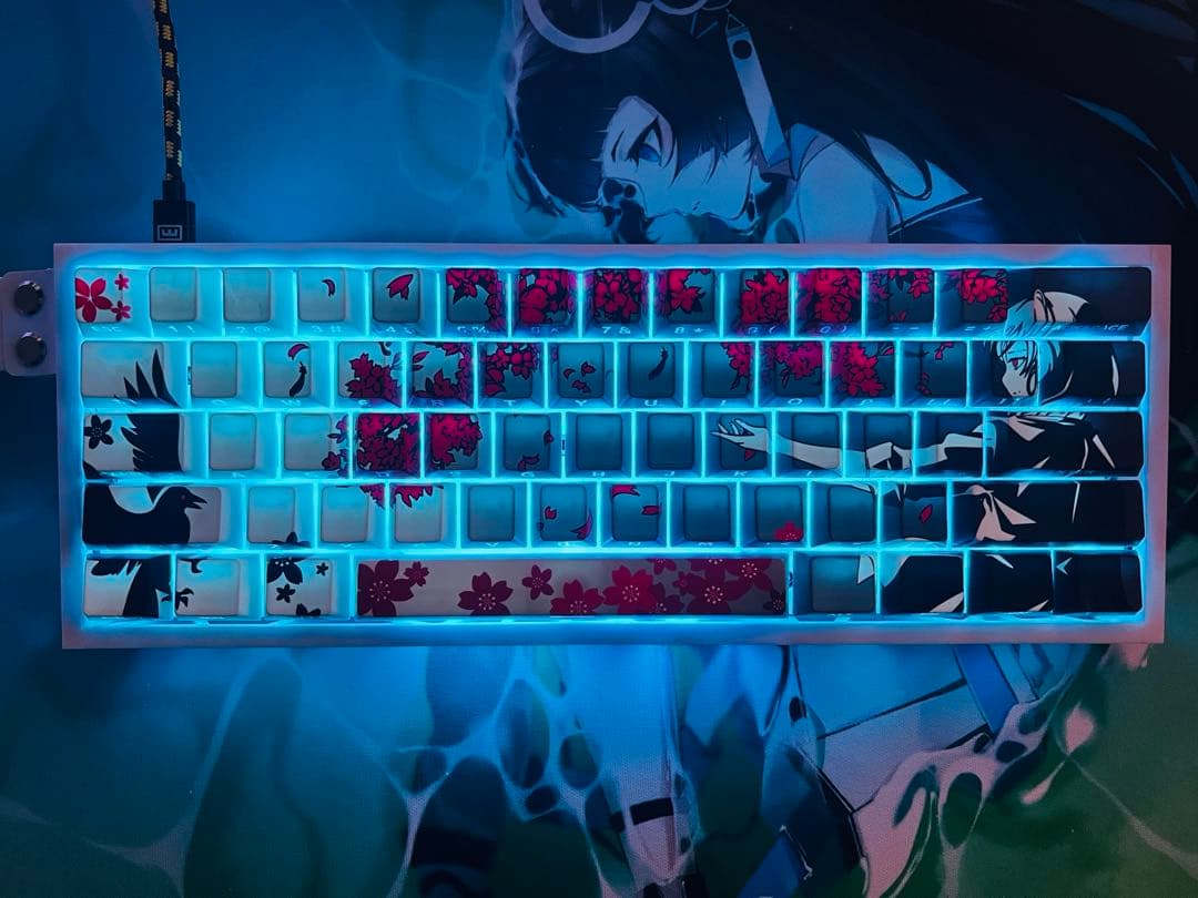 Wooting 60HE+ カスタム